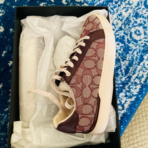 NWT COACH SIGNATURE CLIP LOW TOP SNEAKER WOMEN - Picture 14 of 14